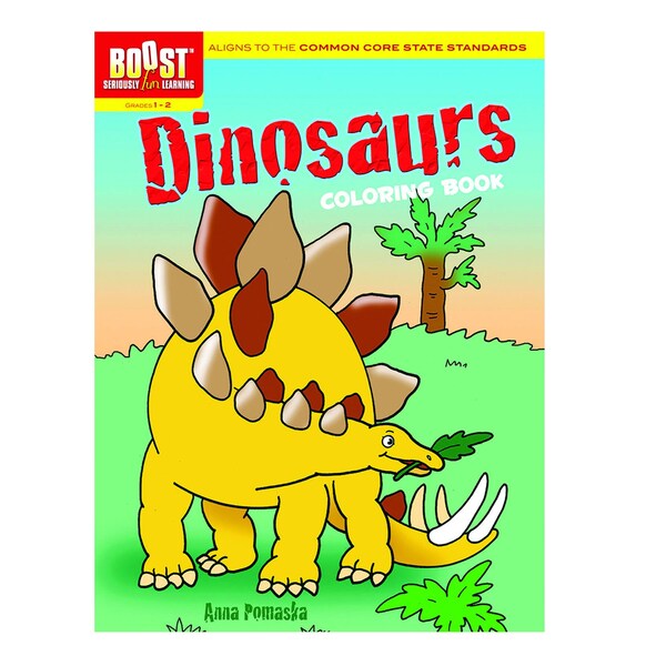 Dinosaurs Coloring Book, PK6